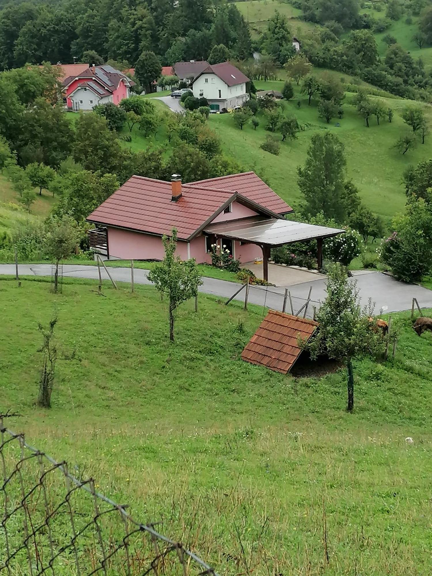 Ferienwohnung Hiska Na Gorci Podčetrtek Exterior foto
